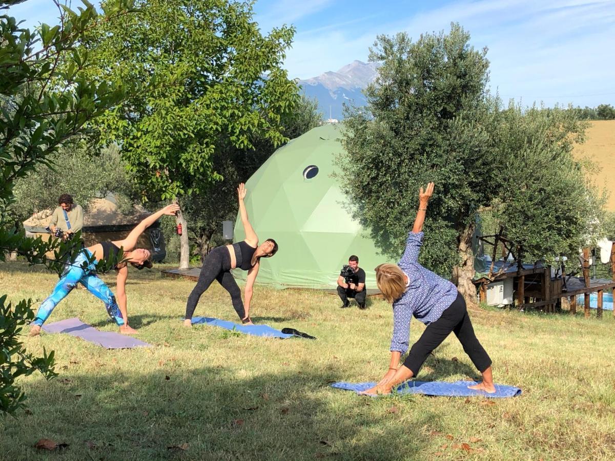 Cerchio Del Desiderio Glamping Retreat Hotel Pescara Luaran gambar